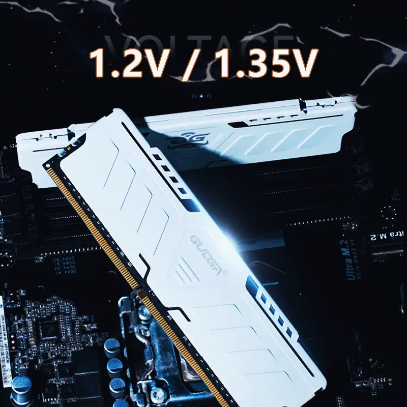 DDR4 RAM-minne med kjølevest