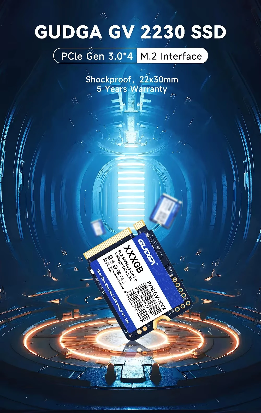 M.2 2230 NVMEB M.2 PCIE 3.0 SSD