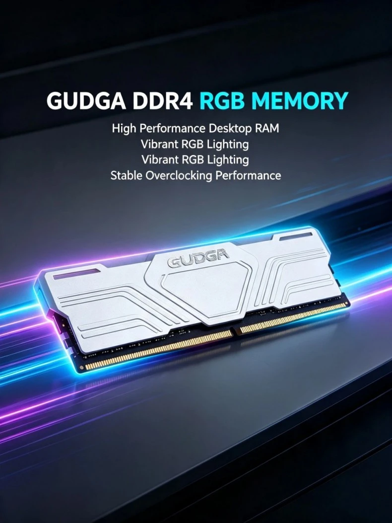 DDR4 RGB RAM 3600MHZ 3200 Compatible with Intel Supports XMP2.0